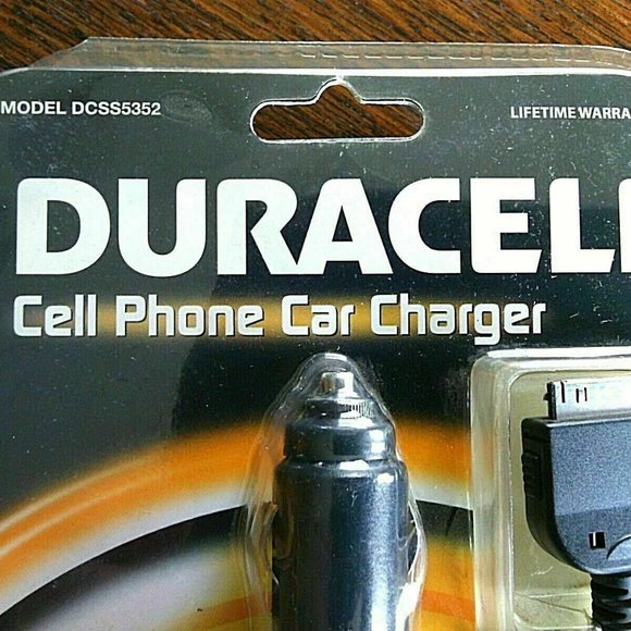 Cell Phone Car Charger DURACELL iPad(R)/iPhone(R)/iPod(R) 30-Pin Mobile Nano New - Picture 16 of 16
